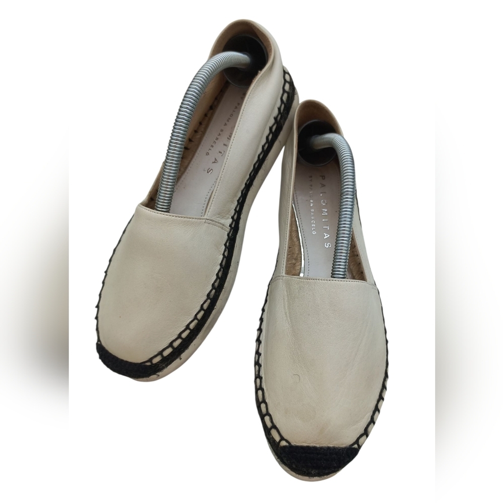 Palomitas By Paloma Barcelo Women's Cream Espadrilles Size 38 EU